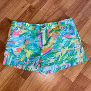 Lilly Pulitzer kids shorts with adjustable waist